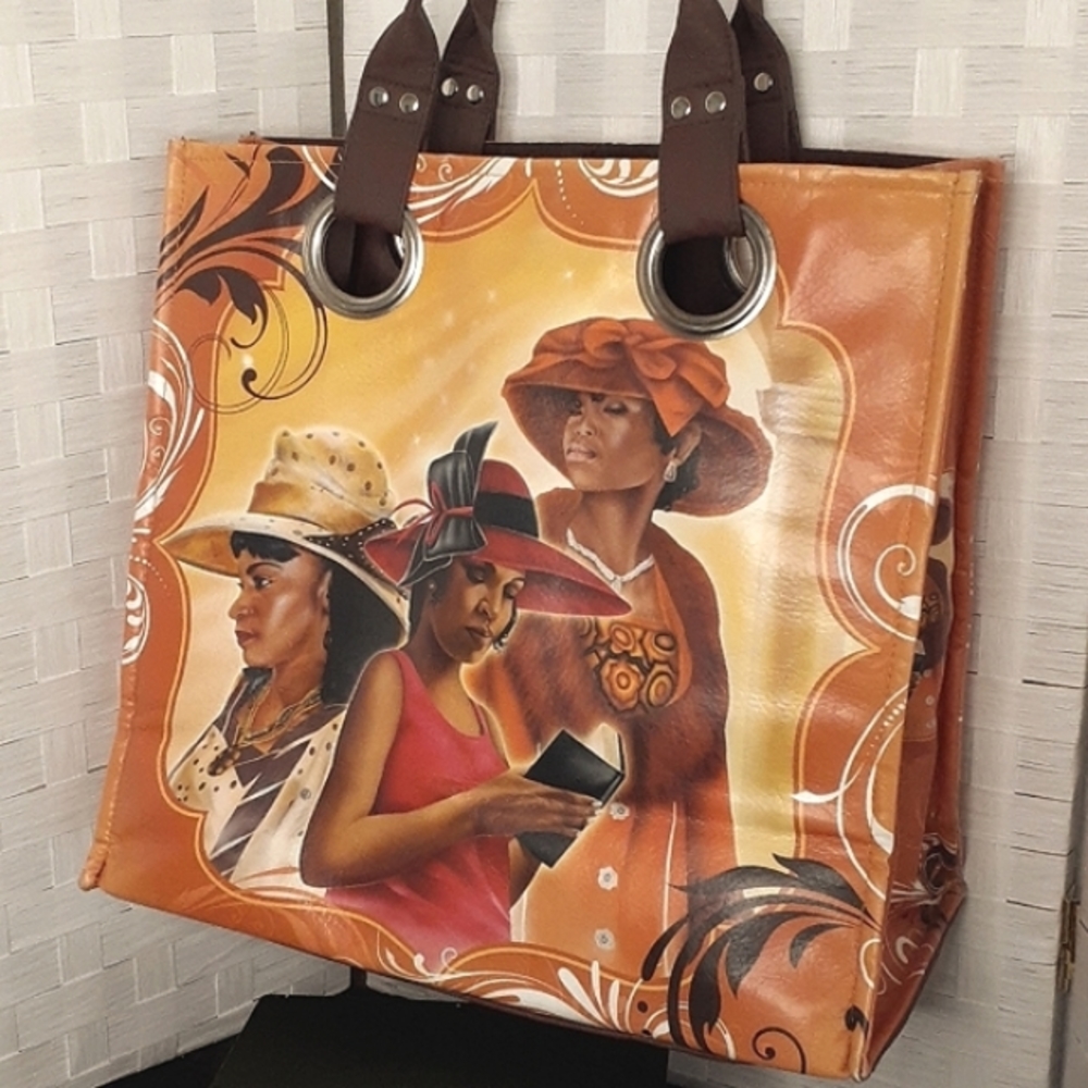 👉*STRONG & BEAUTIFUL* AFRICAN AMERICAN WOMEN PORTRAIT TOTE 😍